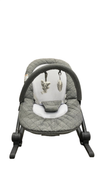 Shop Baby Delight Go With Me Aura Deluxe Portable Rocker & Bouncer, Quilted Charcoal Tweed at GoodBuy Gear
