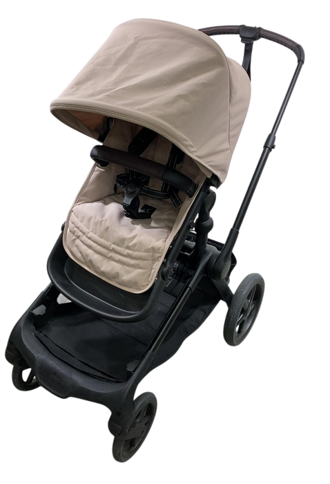 Shop Bugaboo Kangaroo Single To Double Stroller, 2024, Black, Desert Taupe, Desert Taupe at GoodBuy Gear