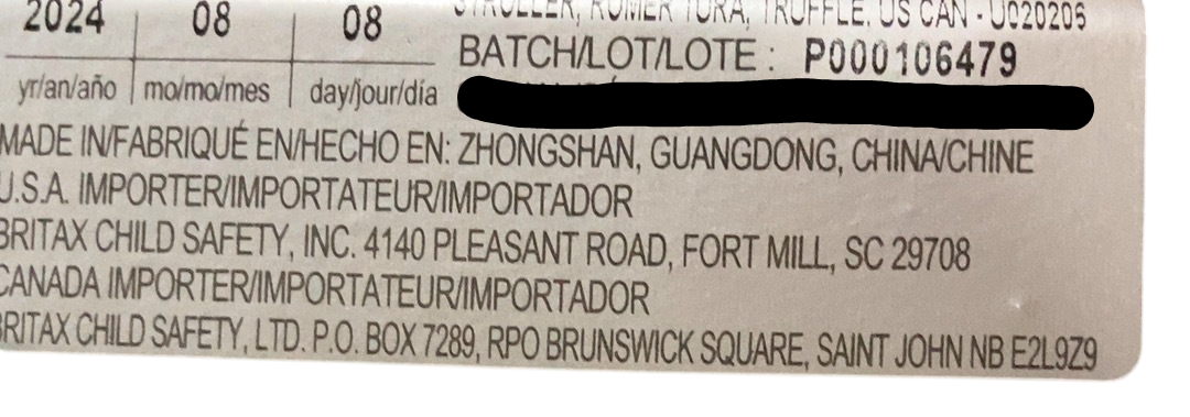 Shop Romer Tura Stroller, 2024, Truffle at GoodBuy Gear