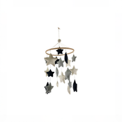 Shop Nivas Stars Crib Mobile, Monochrome at GoodBuy Gear