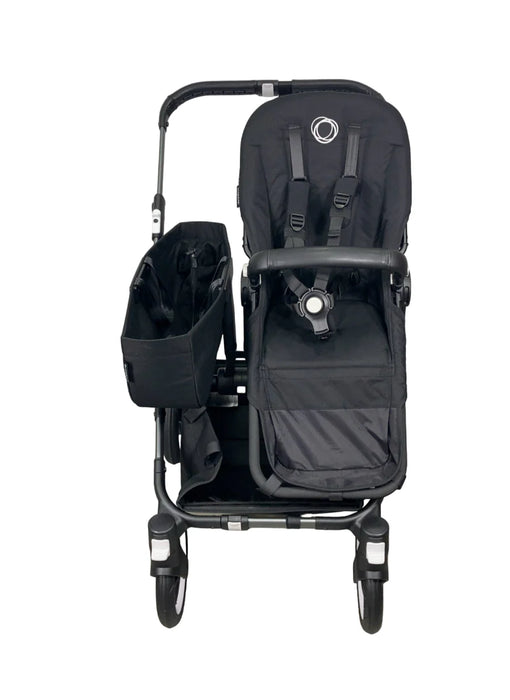 Shop Bugaboo Donkey 5 Mono Stroller, 2024, Black, Midnight Black, No Canopy at GoodBuy Gear