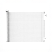 Shop Perma Child Safety Indoor/Outdoor Retractable Baby Gate, 33"x71", White at GoodBuy Gear