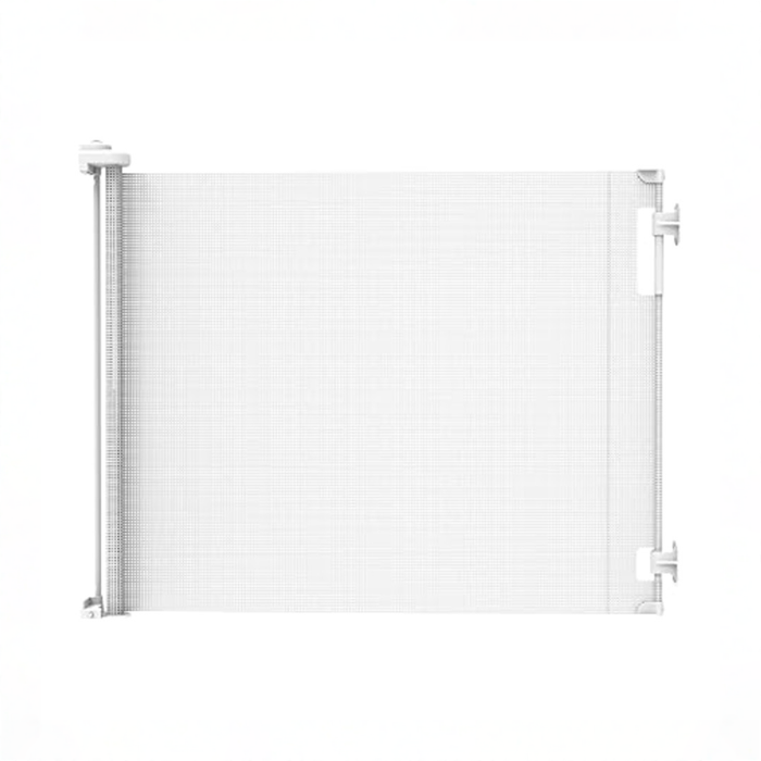 Shop Perma Child Safety Indoor/Outdoor Retractable Baby Gate, 33"x71", White at GoodBuy Gear