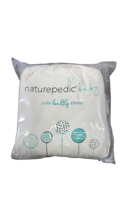 Shop Naturepedic Organic Cotton Waterproof Fitted Crib Pad, Crib Flat Rectangle at GoodBuy Gear