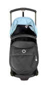 Shop Bugaboo Dragonfly Bassinet and Seat Stroller, Midnight Black, Graphite, Skyline Blue, 2024 HIDDEN SEAT REQ 5.19 at GoodBuy Gear