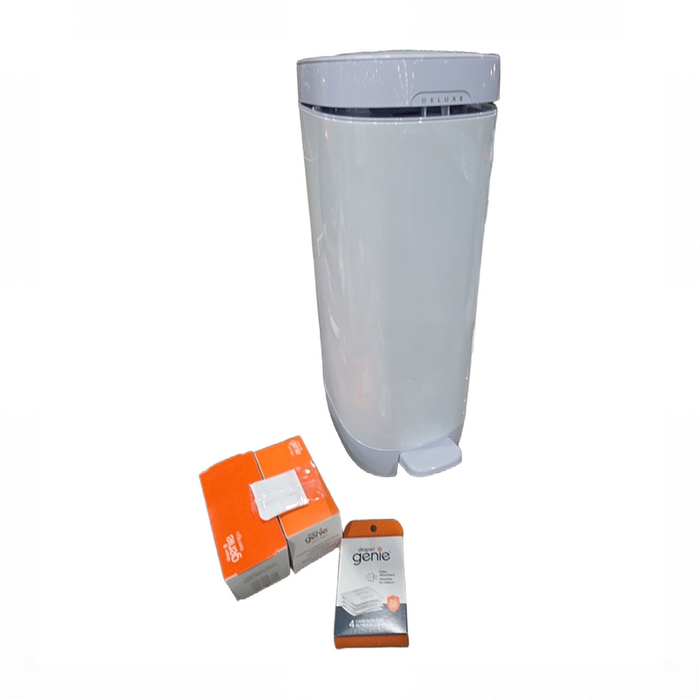 Shop Diaper Genie Deluxe Diaper Pail, White at GoodBuy Gear
