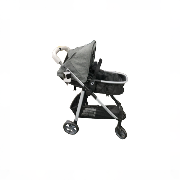 Shop Evenflo Omni Plus Modular Travel System, 2024, Mylar Gray - HIDDEN SR 7/6 at GoodBuy Gear