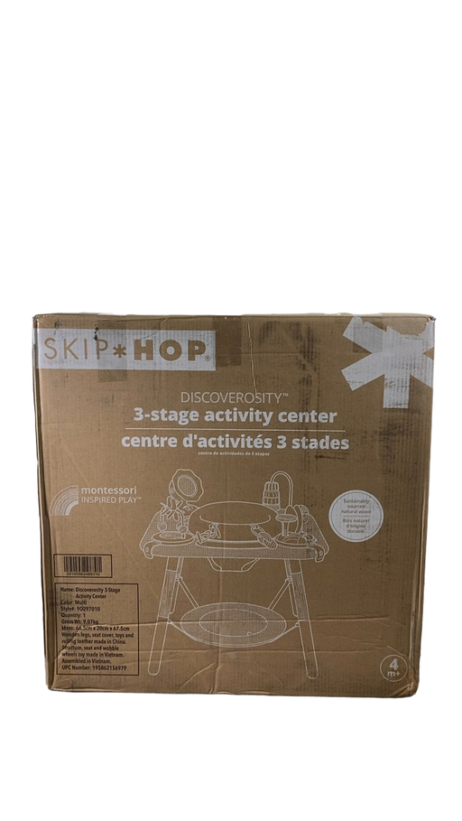 Shop Skip Hop Discoverosity Montessori-Inspired 3-Stage Activity Center & Play Table, Multi at GoodBuy Gear