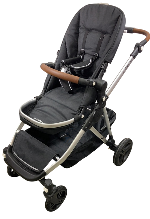 Shop Mockingbird Single to Double 2.0 Stroller, 2024, No Canopy, No Canopy, Silver With Penny Leather at GoodBuy Gear