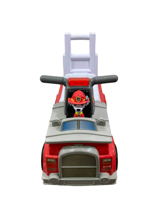 secondhand PAW Patrol Marshall Fire Truck Ride On Push Toy