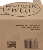 Shop Wonder and Wise Rainbow Nesting Blocks at GoodBuy Gear