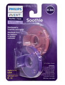 Shop Philips Avent Soothie Pacifiers, 2 Pack, 0-3 Months, Pink/Purple at GoodBuy Gear