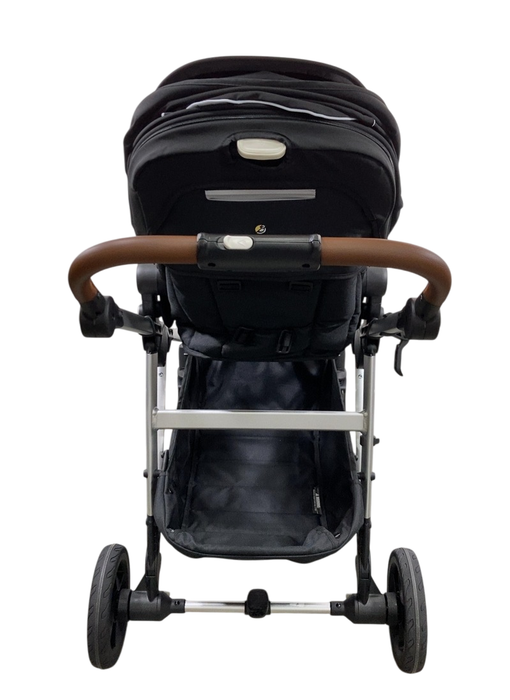 Shop Mockingbird Single to Double 2.0 Stroller, 2024, Bloom, Silver With Penny Leather, Windowpane at GoodBuy Gear