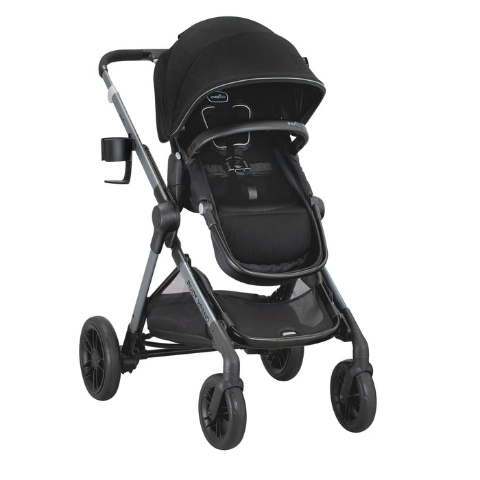 Evenflo Pivot Xpand Modular Stroller, 2025, Ayrshire Black