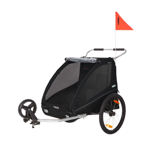 Shop Thule Coaster XT Bike Trailer, 2022, Black at GoodBuy Gear