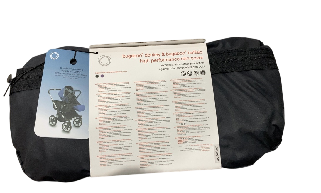 Shop Bugaboo Donkey/Buffalo High Performance Rain Cover, Black at GoodBuy Gear