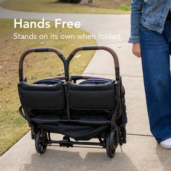 Strolee Double LITE Stroller, 2025, Black
