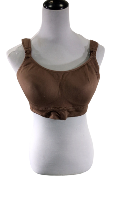 Shop Momcozy All-in-One Super Flexible Pumping Bra, Medium, Chocolate at GoodBuy Gear