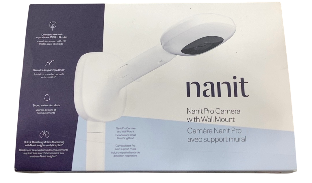 Shop Nanit Pro HD Baby Monitor with Wall Mount, White at GoodBuy Gear