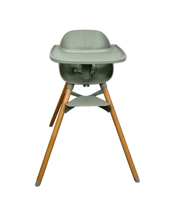 Lalo The Chair, Sage, Natural Wood