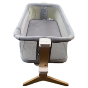 Shop Newton Bassinet And Bedside Sleeper, Grey/Birch at GoodBuy Gear