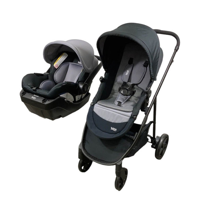 Britax Willow Brook S+ Travel System, 2023, Graphite Onyx