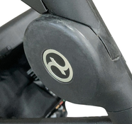 Shop Cybex e-Gazelle S Stroller, 2024, Almond Beige, Black at GoodBuy Gear