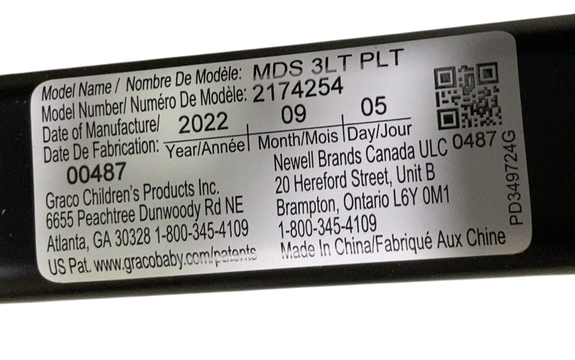 Shop Graco Modes 3 Lite Platinum Travel System, 2022, Wit at GoodBuy Gear