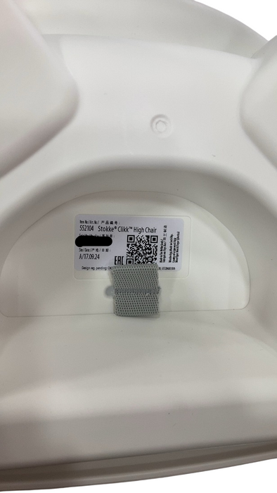 Shop Stokke Clikk High Chair, White at GoodBuy Gear