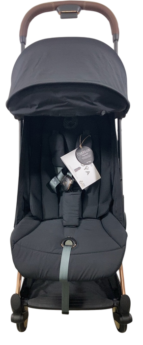 Shop Cybex Coya Stroller, 2024, Rose Gold, Sepia Black at GoodBuy Gear