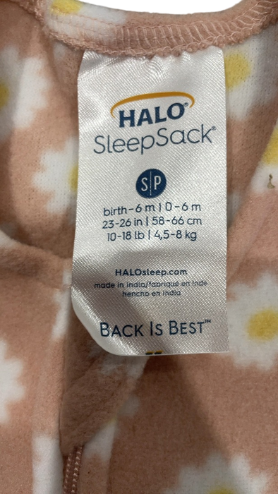 Shop Halo Micro-Fleece SleepSack, Daisy, Small at GoodBuy Gear