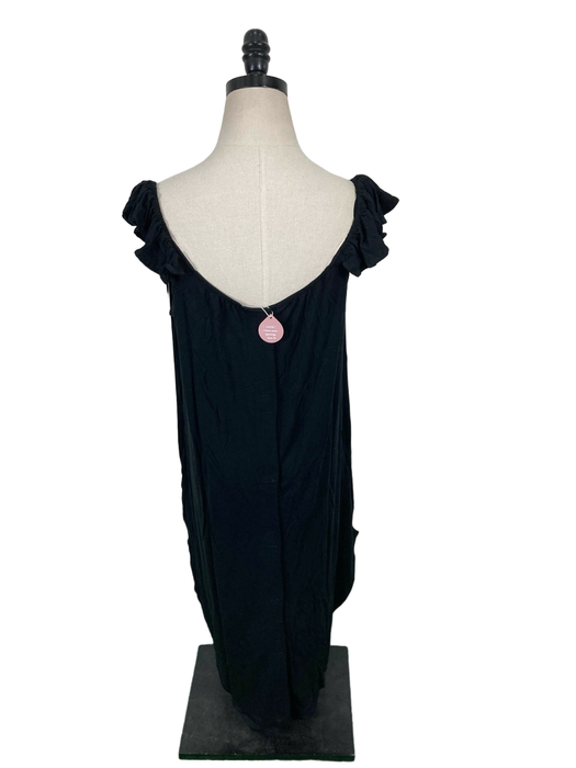 Shop Kindred Bravely Ruffle Strap Labor & Delivery Gown, M/L, Black at GoodBuy Gear