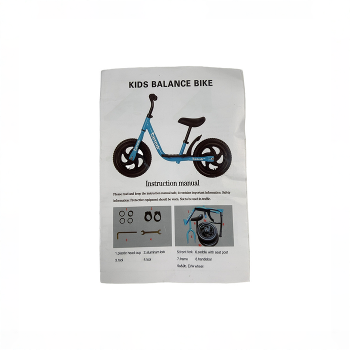 Shop DRAFT - Birtech Balance Bike, Pink at GoodBuy Gear