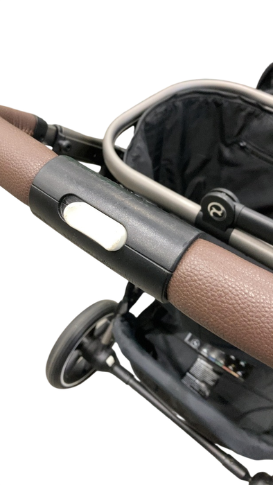 Shop Cybex Gazelle S Modular Stroller, 2020, Moon Black, Silver Frame at GoodBuy Gear