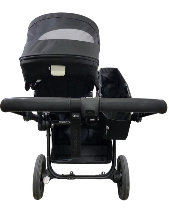 Shop Bugaboo Donkey 5 Mono Stroller, 2024, Black, Midnight Black, Midnight Black at GoodBuy Gear