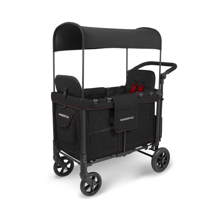 Wonderfold W2 Multifunctional Double Stroller Wagon, 2026, Special Edition (Red Stiching), Original Model