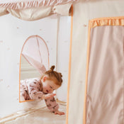 Shop Tiny Land Sweet Citrus Kids Play Tent, White/Pink at GoodBuy Gear