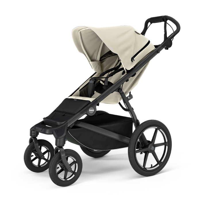 Thule Urban Glide 4-Wheel Stroller, 2024, Click In Buckle, Soft Beige