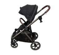 Shop Cybex Gazelle S Modular Stroller, 2024, Moon Black, Taupe Frame at GoodBuy Gear