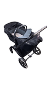 Shop Cybex Priam Stroller Frame With Carry Cot, Deep Black, Matte Black at GoodBuy Gear