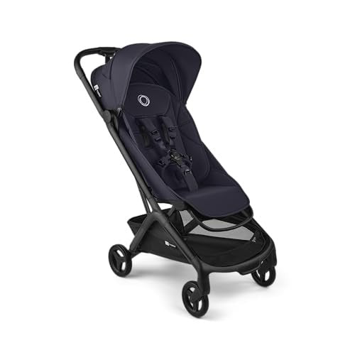 Shop Bugaboo Butterfly 2 Stroller, 2026, Black, Deep Indigo, Deep Indigo at GoodBuy Gear