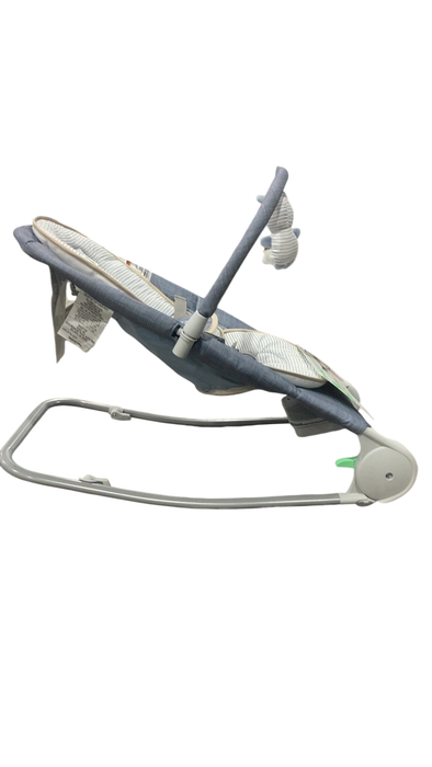 Shop Ingenuity Happy Belly Rock-to-Bounce Massage Seat, Chambray at GoodBuy Gear
