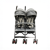 Shop DRAFT - Dream On Me Twin Venture Umbrella Stroller, 2025, Light and Dark Grey at GoodBuy Gear