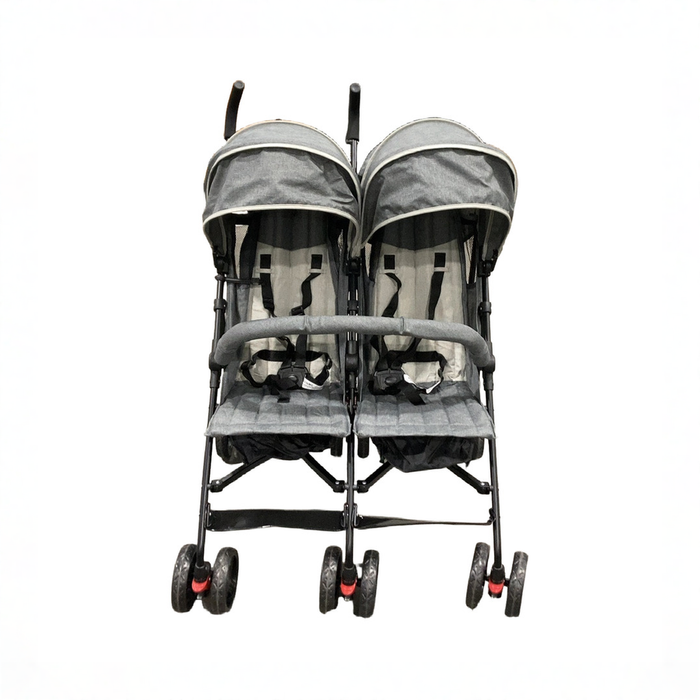 Shop DRAFT - Dream On Me Twin Venture Umbrella Stroller, 2025, Light and Dark Grey at GoodBuy Gear