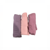 Shop DRAFT - Comfy Cubs Swaddle 3 Pack, Blush, Mauve, Mulberry at GoodBuy Gear