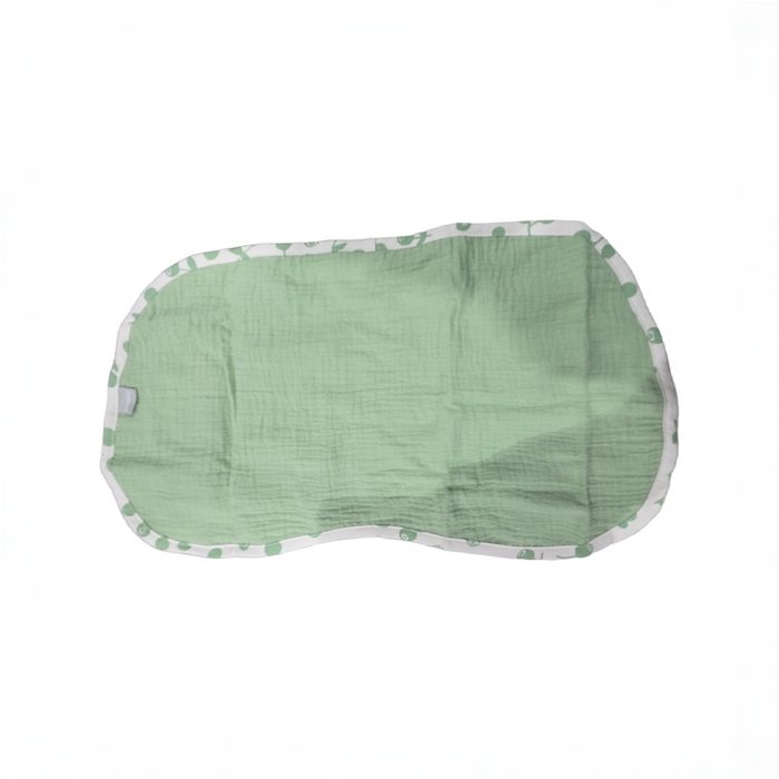 Shop Stokke Muslin Burp Cloth, Sage Green Berries at GoodBuy Gear