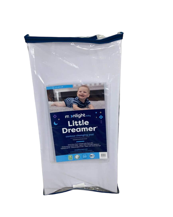 Shop Moonlight Slumber Little Dreamer Contour Changing Pad, 17"x34" at GoodBuy Gear
