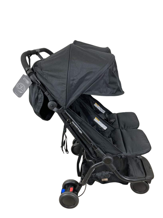Shop Mountain Buggy Nano Duo Stroller, 2022, Black at GoodBuy Gear