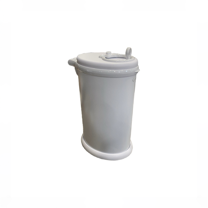 Shop Ubbi Stainless Steel Venti Diaper Pail, White at GoodBuy Gear