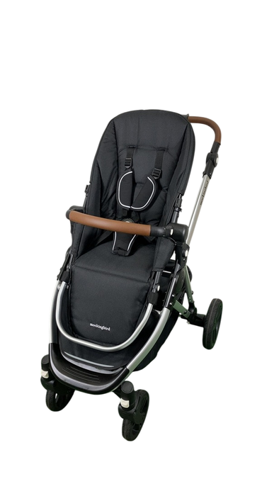 Shop Mockingbird Single 2.0 Stroller, 2024, No Canopy, No Canopy, Silver With Penny Leather at GoodBuy Gear
